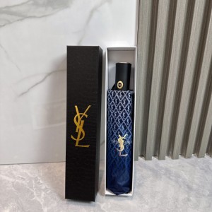 레플리카 입생로랑 YSL 로고 프린팅 우산 양산 네이비