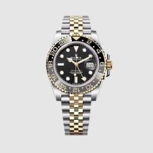 레플리카 롤렉스 GMT-Master II 40mm 블랙 다이얼 오토매틱 메탈 시계