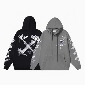 레플리카 [S~XL]오프화이트 WoW SCANARRHOODIE 후드티 2color