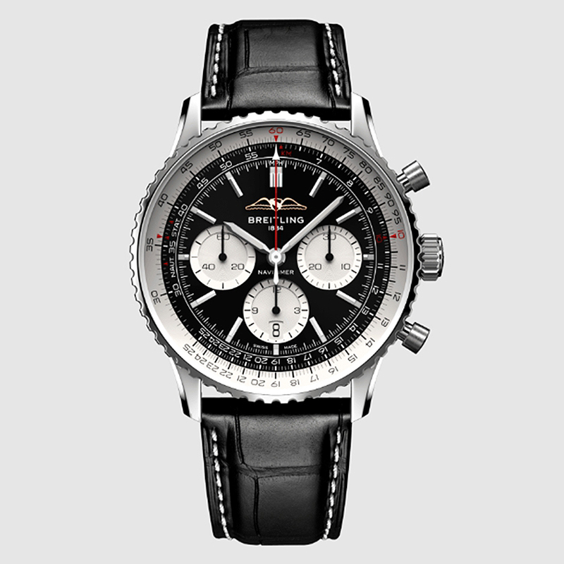 [premium] BREITLING 브라이틀링 내비타이머 B01 크로노그래프 43MM 오토매틱 시계 CD F