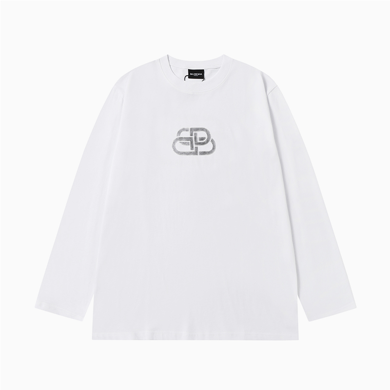 [M~2XL]발렌시아가 롱슬리브 티셔츠 2color